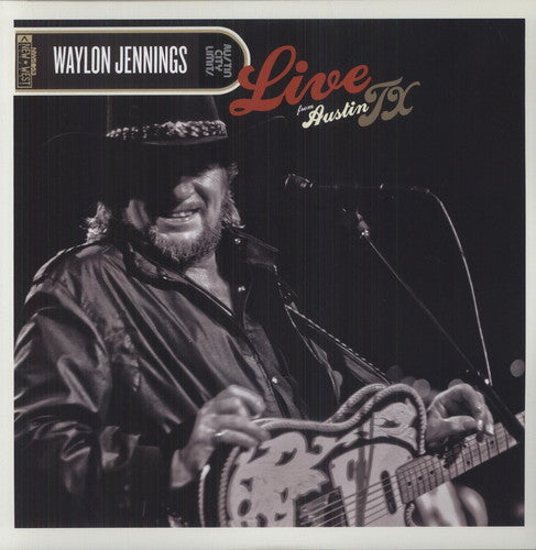 Waylon Jennings: Live from Austin TX - VINYL