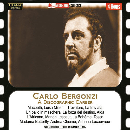 Carlo Bergonzi: Discographic Career - COMPACT DISCS