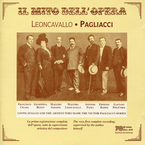 R. Leoncavallo: I Pagliacci - COMPACT DISCS