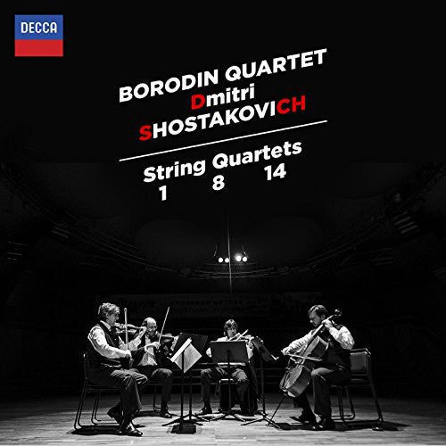 Borodin String Quartet: String Quartets Nos 1 8 & 14 - COMPACT DISCS