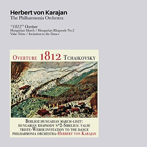 Karajan, Herbert Von / Philarmonia Orchestra: 1812 Overture / Hungarian March / Hungarian - COMPACT DISCS