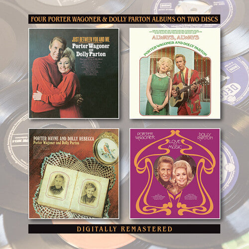 Wagoner, Porter / Parton, Dolly: Just Between You & Me / Always Always / Porter Wayne & Dolly Rebecca / Love & Music - COMPACT DISCS