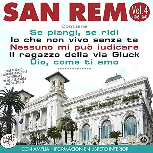 Various Artists: Festival De San Remo Vol 4 (1965-1967) / Various - COMPACT DISCS
