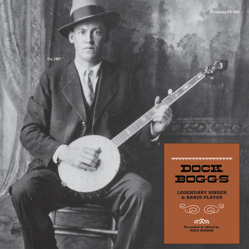 Dock Boggs: Legendary Singer & Banjo Player - VINYL
