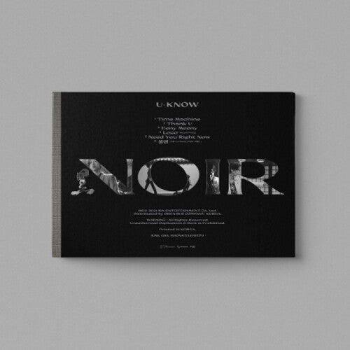 U-Know: Noir (Crank In Version) (incl. 136pg Booklet, Poster, Making Film Card. Postcard, Folded Poster + Photocard) - COMPACT DISCS
