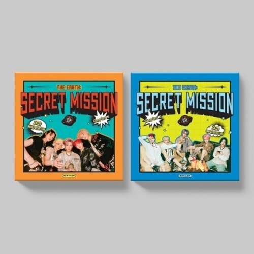 McNd: Earth: Secret Mission (incl. Photobook, Sticker, Mission Card, Bookmark, Selfie Photocard ,Figure Photocard + Poster) - COMPACT DISCS