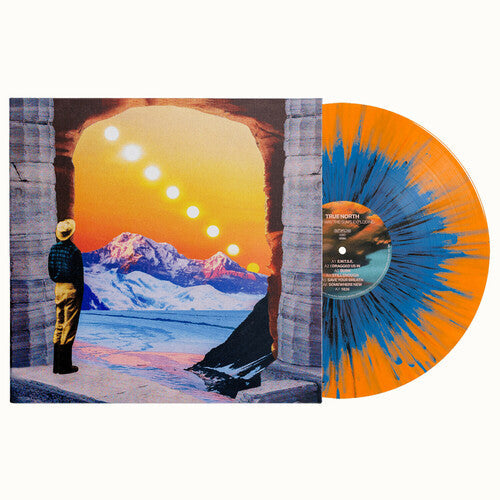True North: Either Way, the Sun's Exploding - Orange/Blue - VINYL