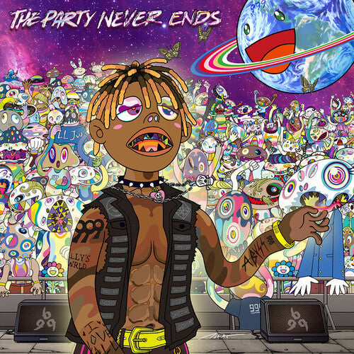 Juice Wrld: Party Never - Limited Blue Colored Vinyl - VINYL