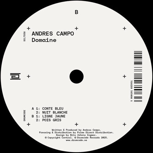 Andres Campo: Domaine - 12-INCH SINGLE