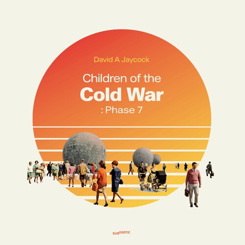 David a Jaycock: Children Of The Cold War: Phase 7 - Clear & Orange Marble Vinyl - VINYL