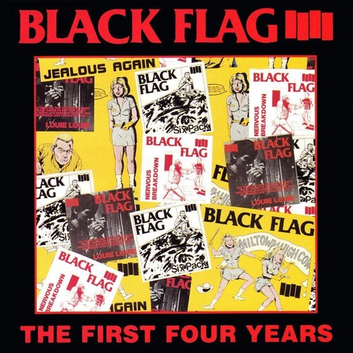 Black Flag: First Four Years / Singles - VINYL