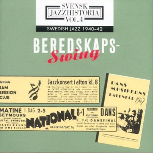 Various Artists: Swedish Jazz 1940-1942 Volume 4 / Various - COMPACT DISCS