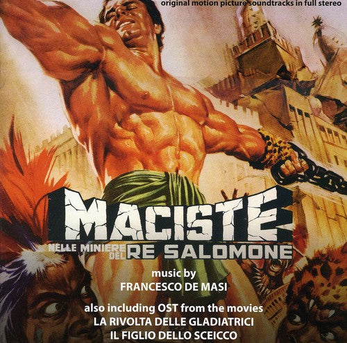 Francesco de Masi: MacIste Nelle Miniere Del Re Salomone (Maciste in King Solomon's Mines) (Original Motion Picture Soundtrack) - COMPACT DISCS