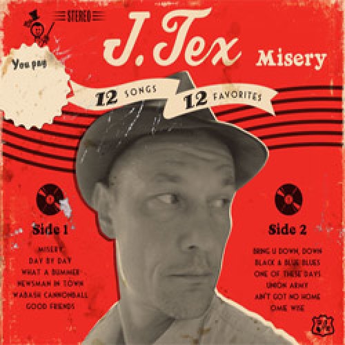 J. Tex: Misery - COMPACT DISCS