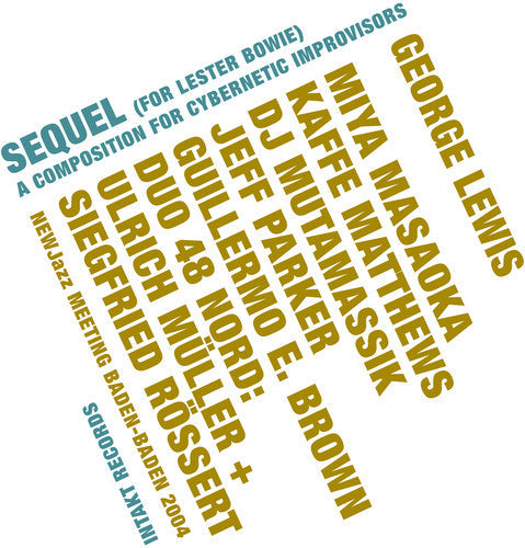 George Lewis: Sequel - COMPACT DISCS