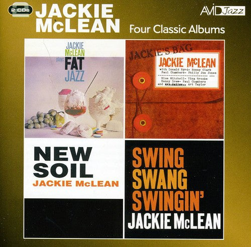 Jackie McLean: Fat Jazz/Jackie's Bag /New Soil/Swing, Sawng, Swingin' - COMPACT DISCS