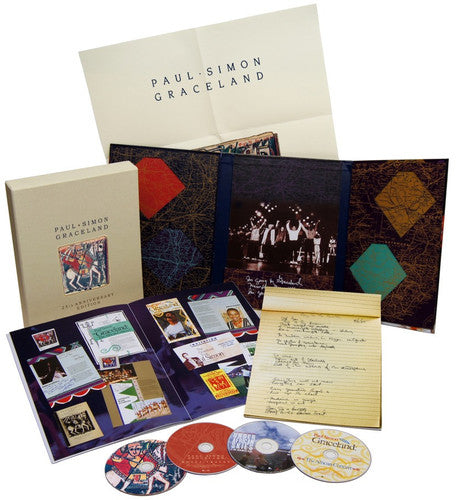 Paul Simon: Graceland: 25th Anniversary Edition [Deluxe Edition] [Box Set] [2CD/2DVD] - COMPACT DISCS