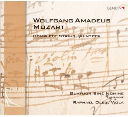 W.a. Mozart: Complete String Quintets - COMPACT DISCS