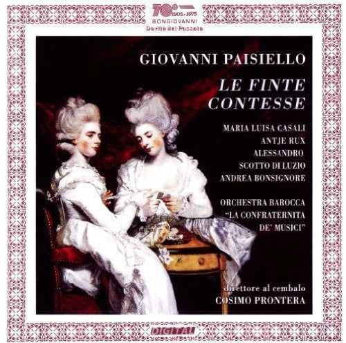 Cosimo Prontera: Finte Contesse - COMPACT DISCS