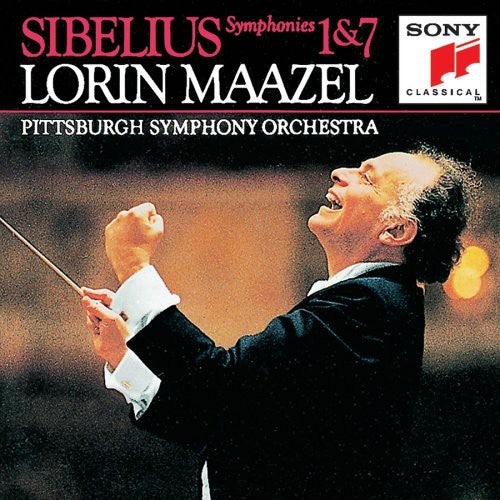Sibelius / Maazel / Lorin: Symphonies Nos.1 & 7 - COMPACT DISCS