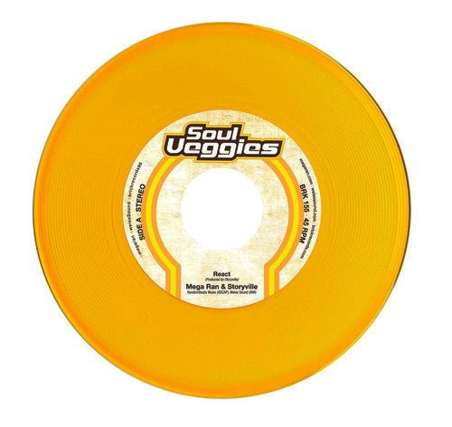 Mega Ran & Storyville: React - 7-INCH SINGLE
