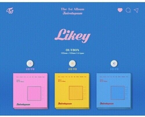 Twice: Twicetagram - Random Cover - incl. 108pg Photobook, Sticker + Photocard - COMPACT DISCS
