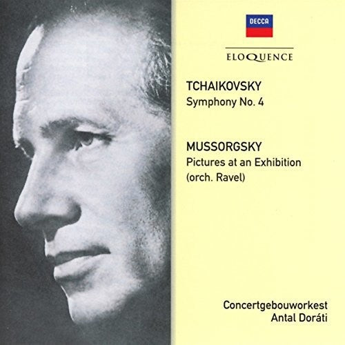 Tchaikovsky / Mussorgsky / Dorati, Antal: Tchaikovsky: Symphony 4 / Mussorgsky: Pictures At An Exhibition - COMPACT DISCS