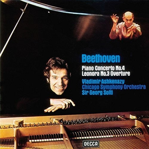 Beethoven / Ashkenazy / Chicago Symphony Orchestra: Piano Concerto No 4 in G / Overture Leonore No 3 - VINYL