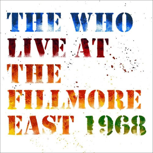 The Who: Live At The Fillmore East - VINYL