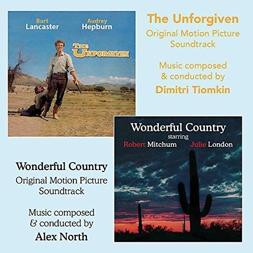 Alex North: The Unforgiven / The Wonderful Country (Original Soundtracks) - COMPACT DISCS