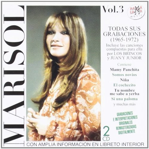 Marisol: Vol 3 Todas Sus Grabaciones 1965-1972 - COMPACT DISCS