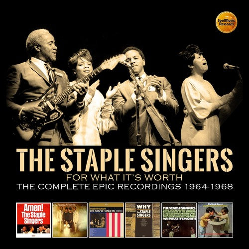 The Staple Singers: For What It's Worth: Complete Epic Recordings 1964-1968 - COMPACT DISCS