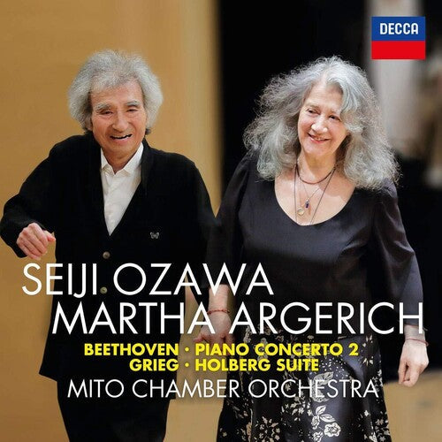 Martha Argerich: Beethoven: Piano Concerto 2 / Grieg: Holberg Suite - COMPACT DISCS
