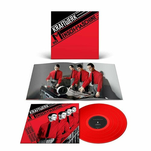 Kraftwerk: Die Mensch-Maschine (German Version) [Transparent Red Colored Vinyl] - VINYL