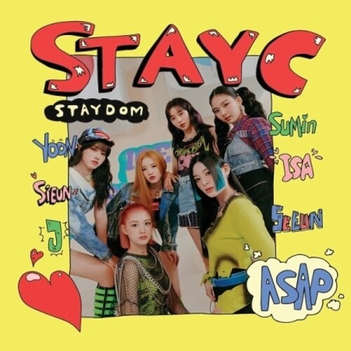 Stayc: Staydom (Incl. 72Pg Photobook, Photocard, Postcard, Sticker + Fragrance Card) - COMPACT DISCS