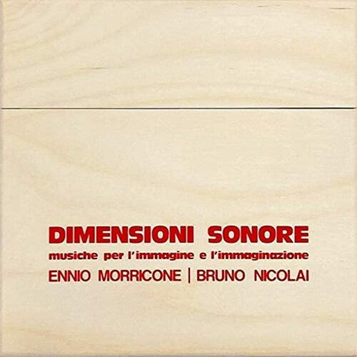 Morricone, Ennio / Nicolai, Bruno: Dimensioni Sonore (Original Soundtrack) [Deluxe Boxset Includes 10 LP's on Red Colored Vinyl, 10 CD's, Book & Poster] - VINYL