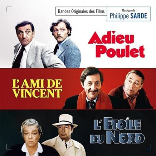 Philippe Sarde: Adieu Poulet / L'Ami De Vincent / L'Etoile Du Nord (Original Soundtrack) - COMPACT DISCS