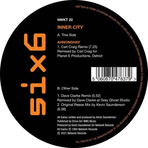 Inner City: Ahnonghay - VINYL