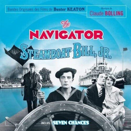 Claude Bolling: Navigator / Steamboat Bill Jr / Seven Chances (Original Soundtrack) - COMPACT DISCS
