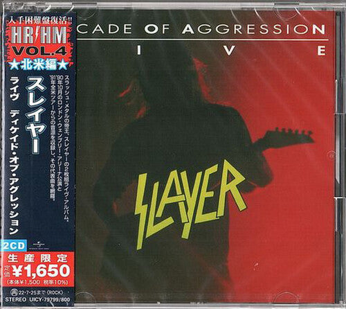 Slayer: Live: Decade Of Aggression - COMPACT DISCS