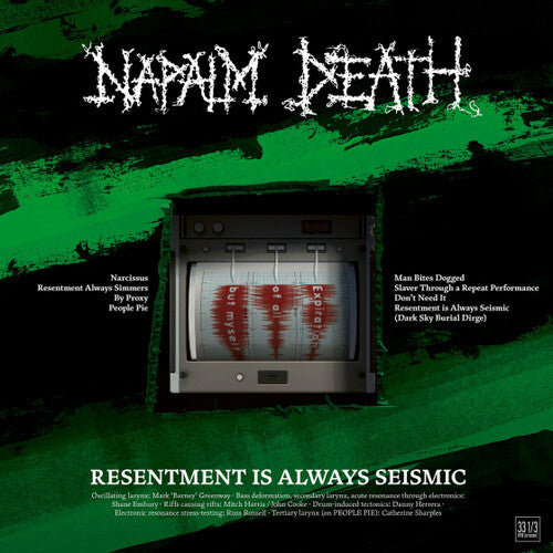 Napalm Death: Resentment is Always Seismic - a final throw of Throes - VINYL