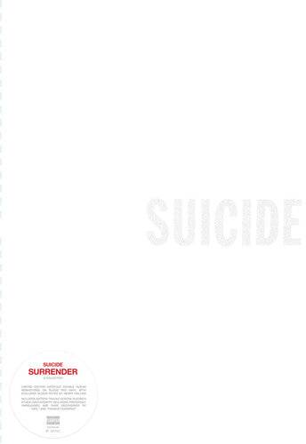 Suicide: Surrender - VINYL