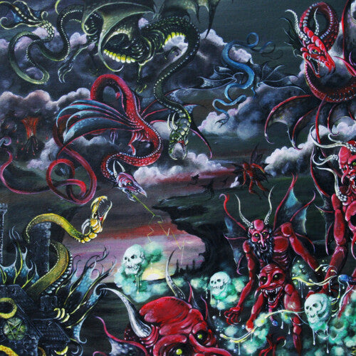Daeva: Through Sheer Will & Black Magic... - Red/black splatter - VINYL