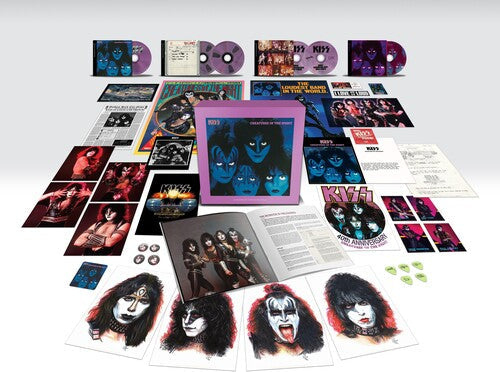 Kiss: KISS Creatures Of The Night (40th Anniversary)  [Super Deluxe 5 CD/Blu-ray Box Set] - COMPACT DISCS