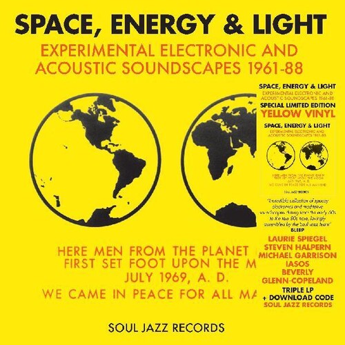 Soul Jazz Records Presents: Space, Energy & Light: Experimental Electronic And Acoustic  Soundscapes 1961-88 - VINYL