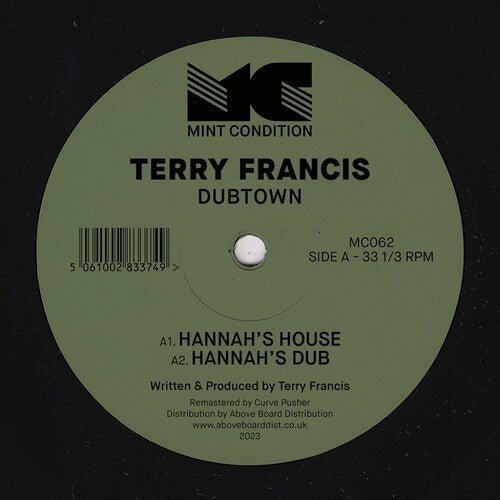 Terry Francis: Dubtown - 12-INCH SINGLE