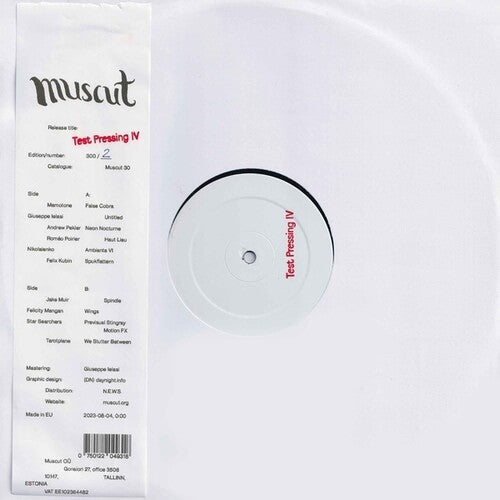 Various Artists: Test Pressing IV - VINYL