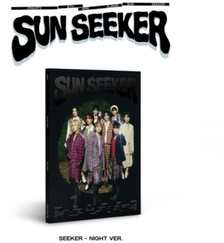 Cravity: [Sun Seeker] (6th Mini Album) Seeker - Night Ver. - Incl. Photobook, Photocard, Random Bookmark, Random Postcard & Folded Poster - COMPACT DISCS