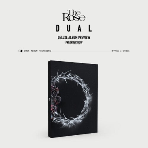 The Rose: Dual - Deluxe Box Album - Dusk Version - incl. Photo Book, Lyric Book, 2 Polaroid Photocards, Lenticular Postcard, Sticker Pack + Foldout Poster - COMPACT DISCS