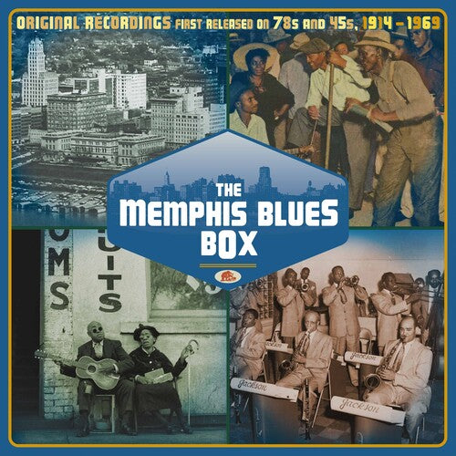 Various Artists: The Memphis Blues Box: Original Recordings First Released On 78s And 45s, 1914-1969 - COMPACT DISCS